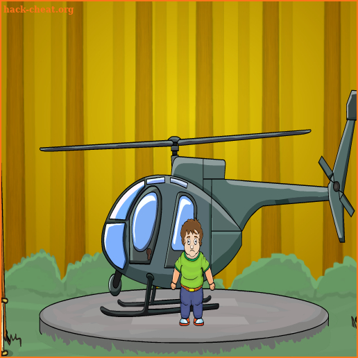 Chubby Boy Helicopter Escape screenshot