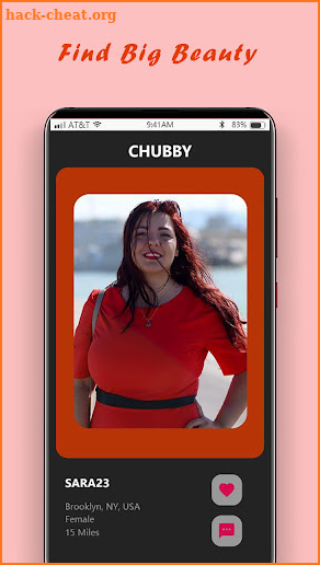 CHUBBY: Chat, Mingle BBW/SSBBW, Curvy Dating screenshot