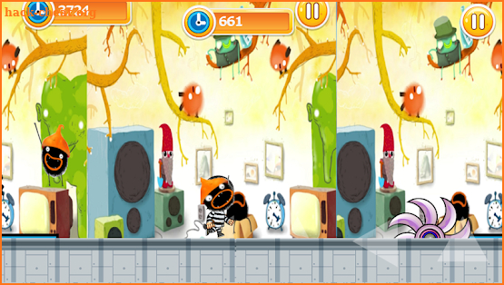 Chuchel adventure and Chuchel run game screenshot