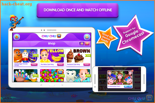 ChuChu TV Lite - Top 50 Kids Nursery Rhymes Videos screenshot