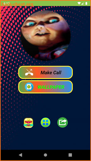 Chucky call me !! - Fake Video Call screenshot