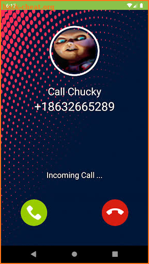Chucky call me !! - Fake Video Call screenshot
