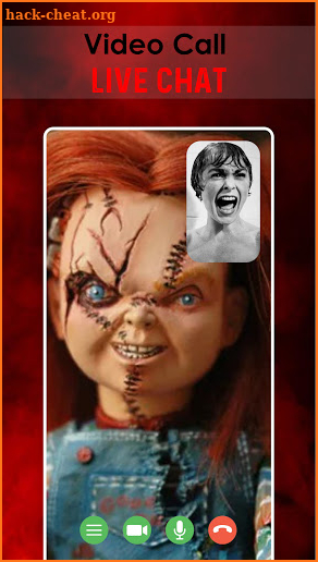 Chucky Call momo - Fake video call with scary doll screenshot