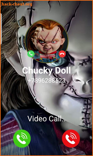 Chucky Doll Call Me  !! Fake video Call screenshot
