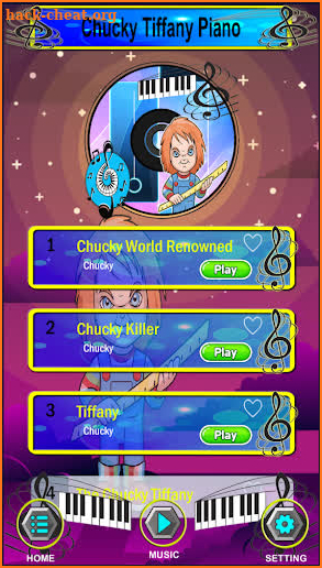 Chucky Tiffany Piano Music screenshot
