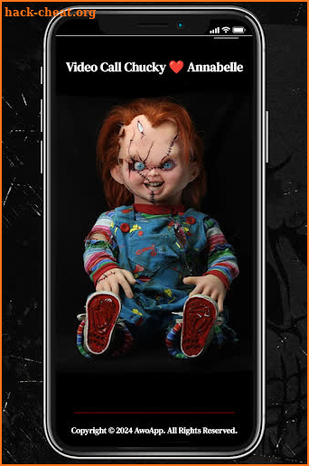 Chucky video Fake calling call screenshot