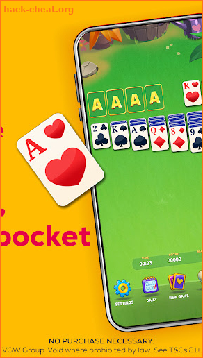 Chumba Solitaire Lite screenshot