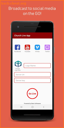 Church Live Broadcaster App Pro screenshot