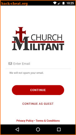 Church Militant screenshot