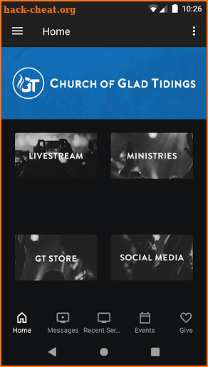 Church of Glad Tidings screenshot