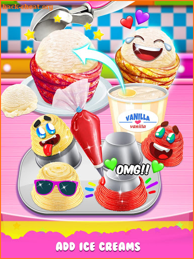 Churro Ice Cream - Summer Icy Desserts screenshot