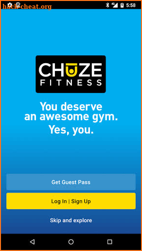 Chuze Fitness screenshot