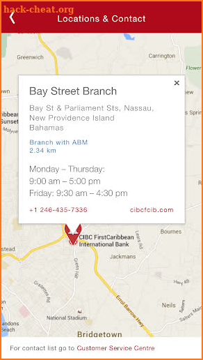CIBC FirstCaribbean Mobile screenshot
