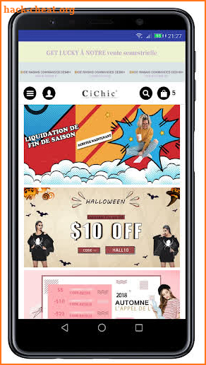 Cichic Shopping Online screenshot