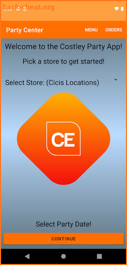 Cicis Party App screenshot