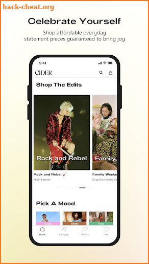 CIDER - Clothing & Fashion screenshot
