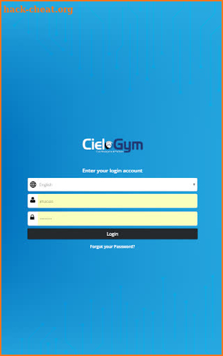 CieloGym screenshot