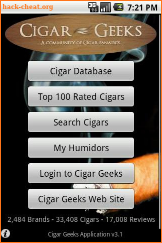 Cigar Geeks screenshot