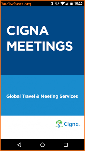 Cigna Meeting Services screenshot