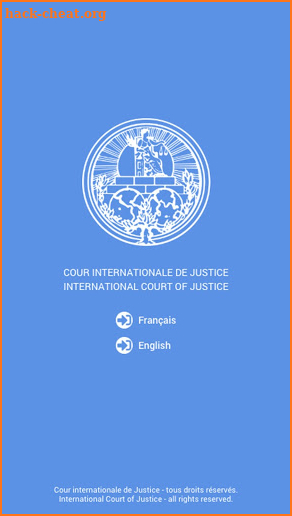 CIJ-ICJ screenshot