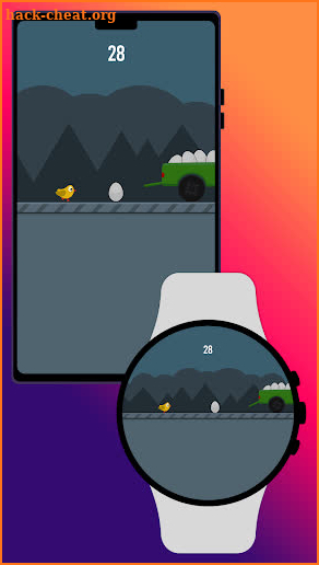 Cikciv - Wear OS Game screenshot