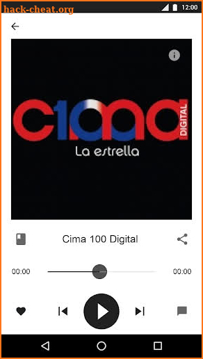 Cima 100 Digital screenshot
