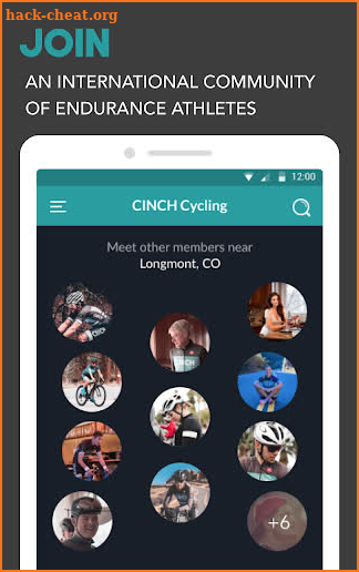 CINCH Cycling screenshot