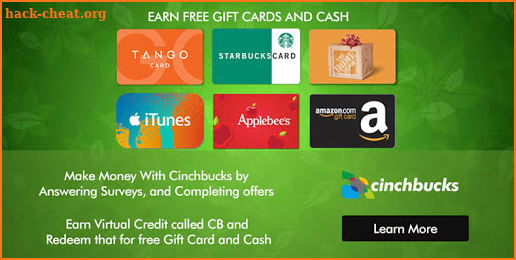 Cinchbucks Rewards screenshot