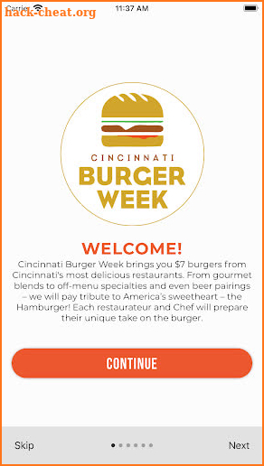 Cincinnati Burger Week screenshot