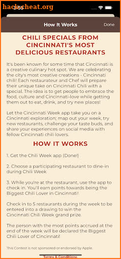 Cincinnati Chili Week screenshot