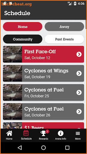 Cincinnati Cyclones screenshot