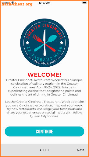 Cincinnati Restaurant Week screenshot