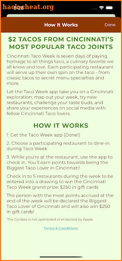 Cincinnati Taco Week screenshot