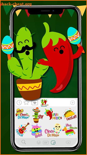 Cinco De Mayo Emoji Stickers screenshot