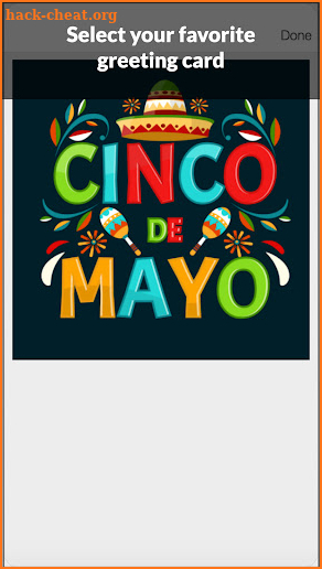 Cinco De Mayo Greetings Cards screenshot