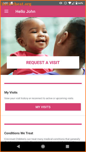 CincyKids Health Connect screenshot