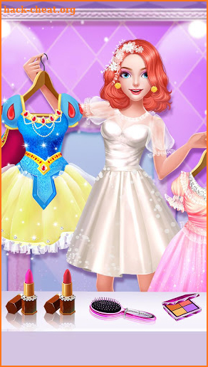 Cinderella Fashion Salon - Makeup & Dress Up screenshot