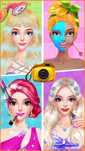 Cinderella Fashion Salon - Makeup & Dress Up screenshot