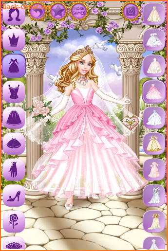 Cinderella Wedding Dress Up screenshot