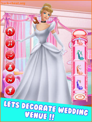 Cindrella Dress Up & Makeup game screenshot