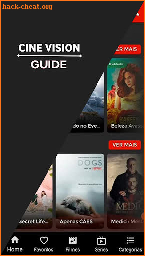 Cine Vision V5 Guide screenshot