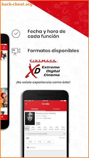 Cinemark Bolivia screenshot