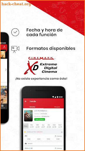 Cinemark Colombia screenshot
