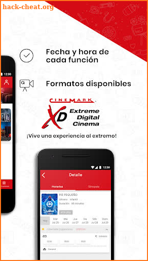 Cinemark Perú screenshot