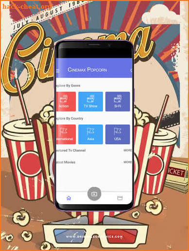 Cinemax Popcorn-Full HD Movies free screenshot