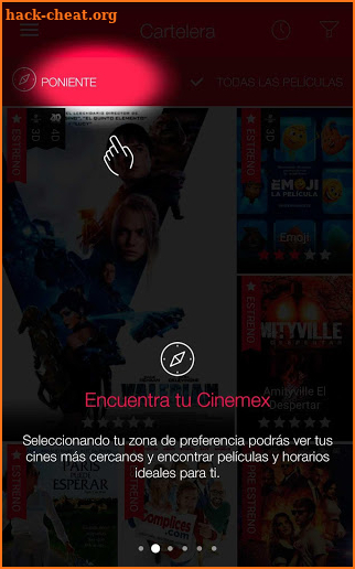 Cinemex screenshot