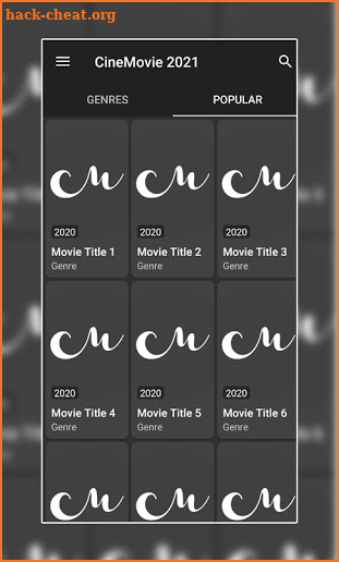 CineMovie 2021 screenshot