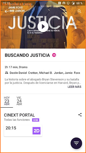 Cinext Ecuador screenshot