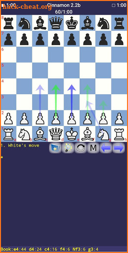 Cinnamon Chess Engine screenshot