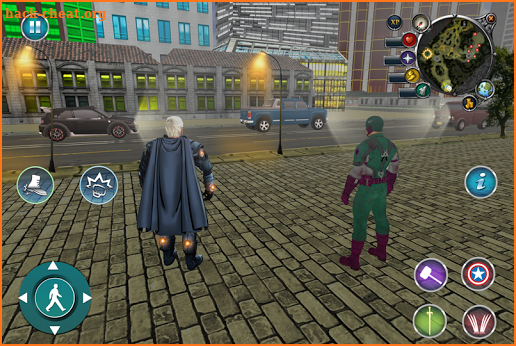 Cipher Super Hero Vs Super Villains screenshot
